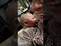 Baby sleep laughs and it&#39;s adorable!