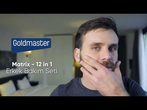 Goldmaster - Matrix 12 in 1 Erkek Bakım Seti