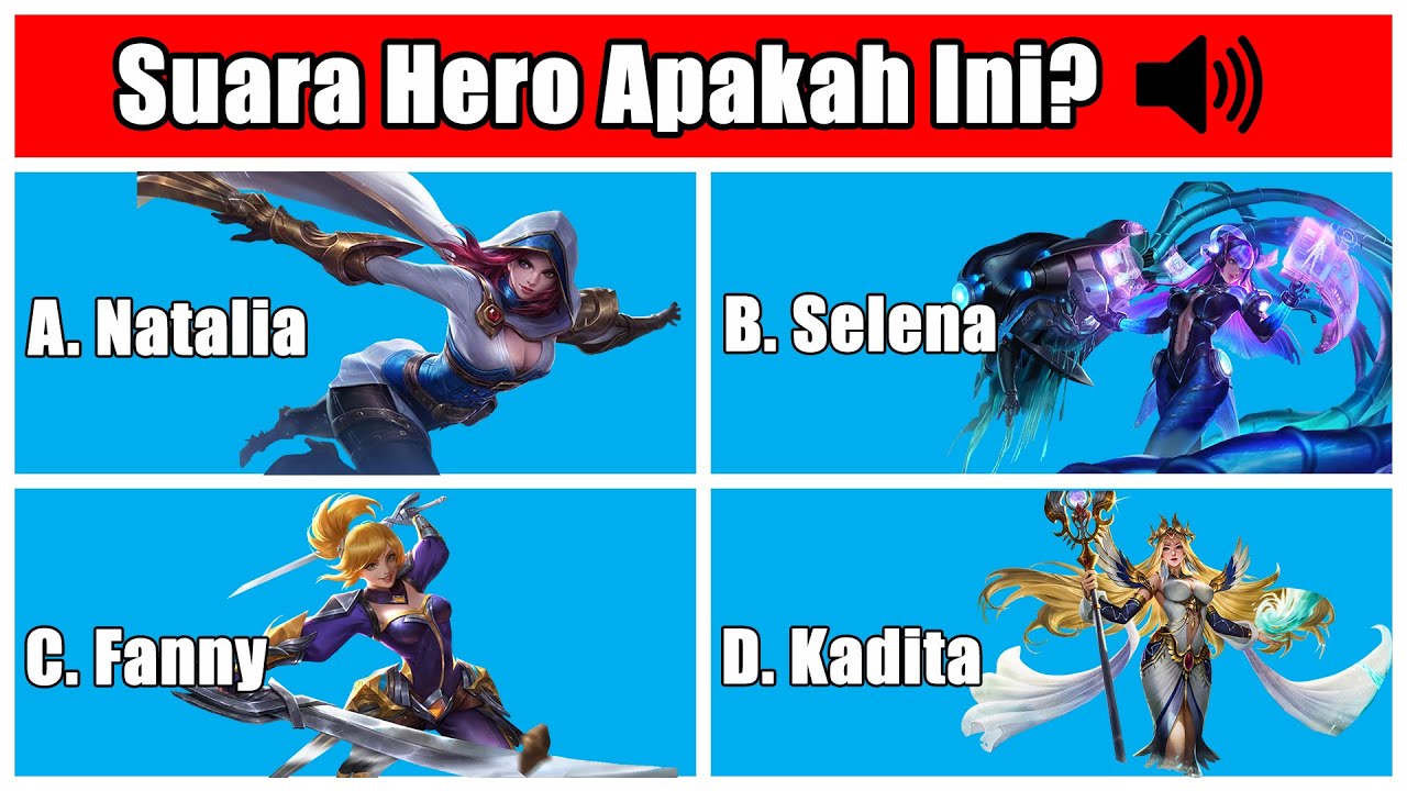 BAHASA JEPANG - TEBAK SUARA HERO MOBILE LEGENDS BAHASA JEPANG!