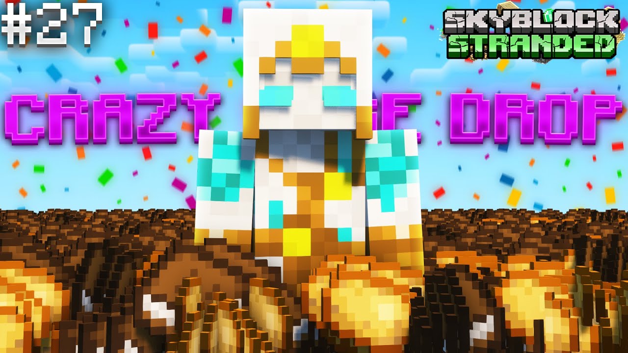 J'ai Farmé Cet événement UNIQUE Pendant 30H Et... Let's Play Stranded #27 Hypixel Skyblock [FR]