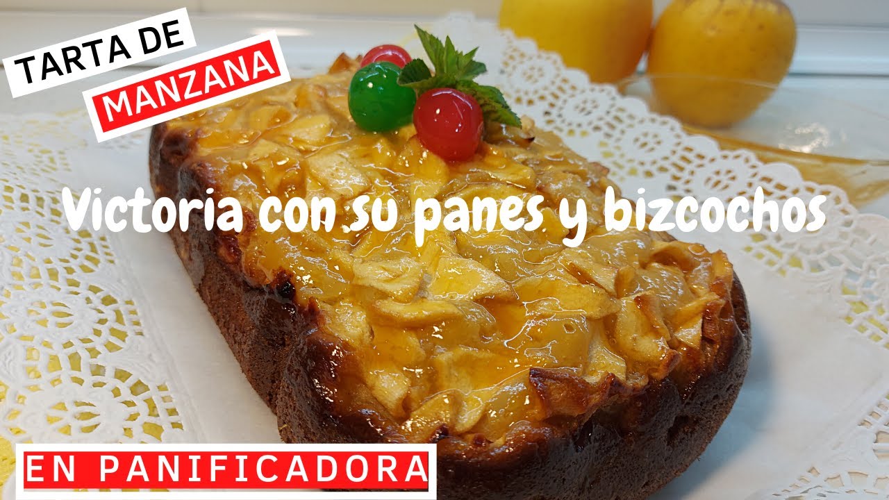 Como hacer una TARTA DE MANZANA🍏en Panificadora. FAST AND JUICY APPLE PIE🍏at Bakery.