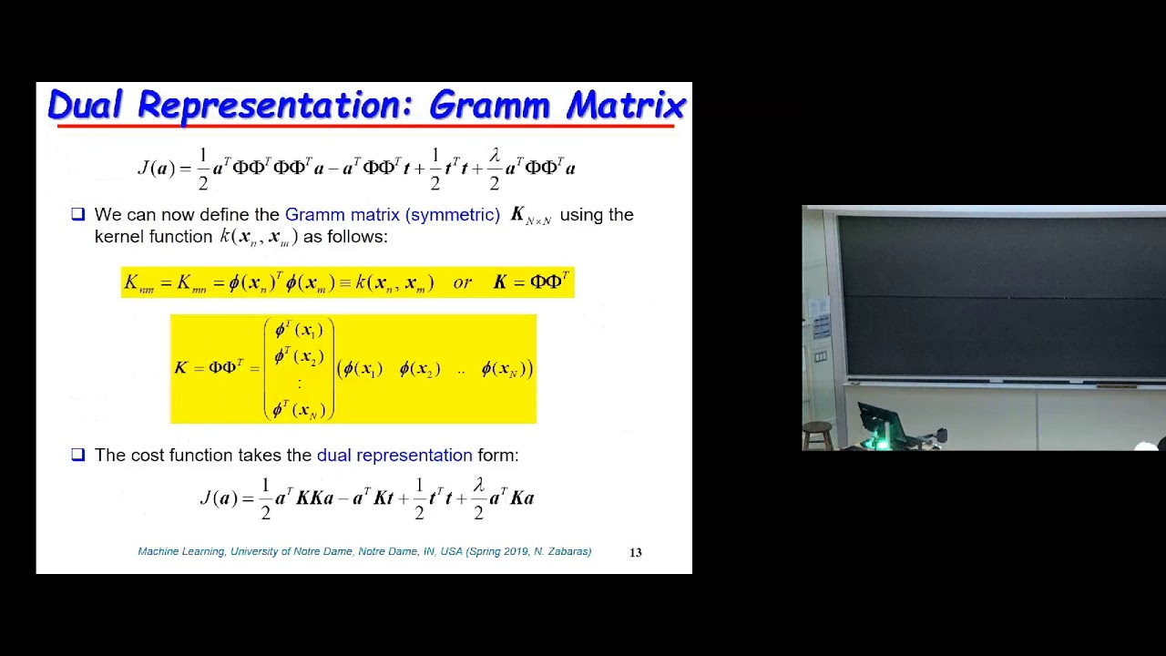 Lecture 22: Kernel Methods - YouTube