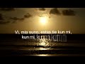 Esperanta kanto: Kun Vi Iros Mi #esperanto #singing #songs