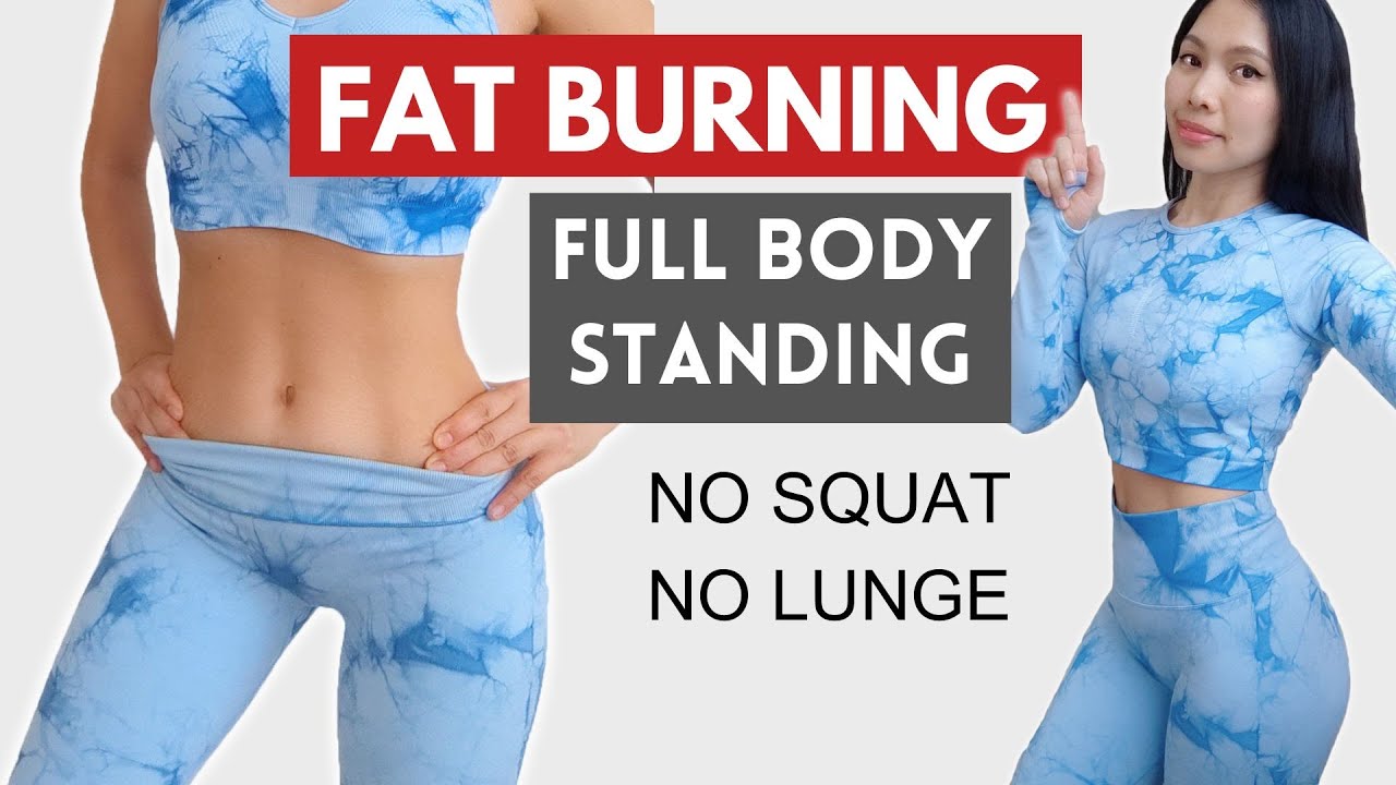 Lose hanging lower belly fat in 30 days, intense full body standing for