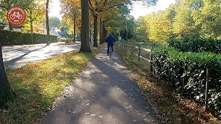 Autumn colours in a recreational bike ride