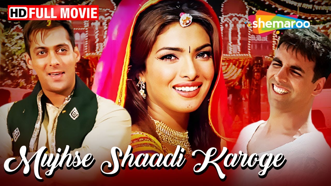 अक्षय और सलमान की सुपरहिट मूवी - Mujhse Shaadi Karogi - Akshay Kumar, Salman Khan, Priyanka - HD