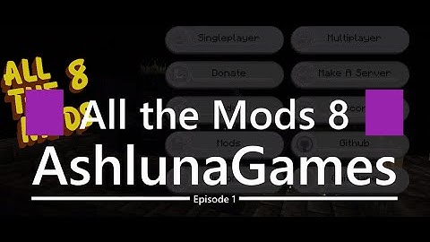 Minecraft ATM8 Episode 1: Getting Started in the Badlands