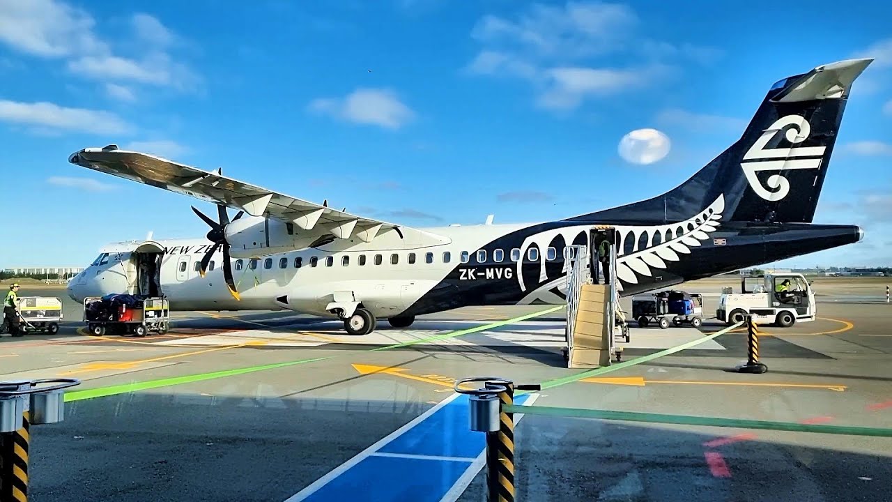 Air New Zealand | Rotorua to Christchurch ATR 72-600