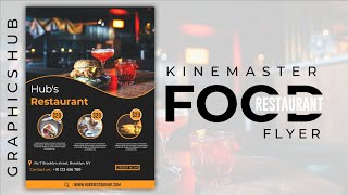 How to design a Food restaurant flyer on Pixellab | Pixellab tutorial | Graphics Hub screenshot 3