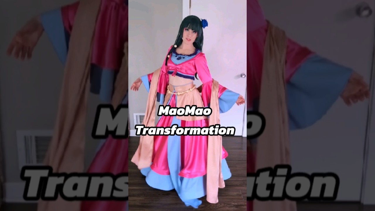 Becoming MaoMao from the anime The Apothecary Diaries| Cosplay Transformation Video #cosplay #anime