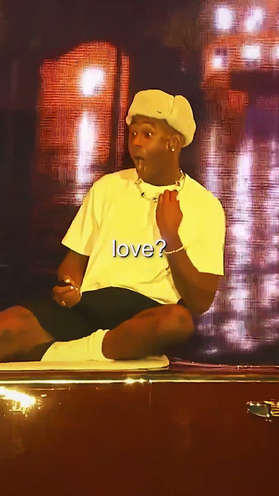 Crowd sings for Tyler The Creator 😳