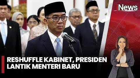 Presiden Prabowo Lantik Brian Yuliarto Jadi Mendikti Saintek Gantikan Satryo Soemantri