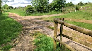 Abingdon Road to South Hinksey, Chilswell Path and Harcourt Hill, Oxford, May 17th 2024