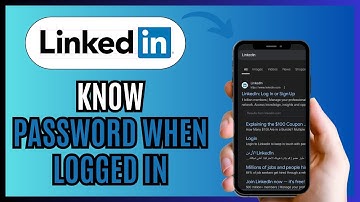 How to Know LinkedIn Password When Logged In 2024!