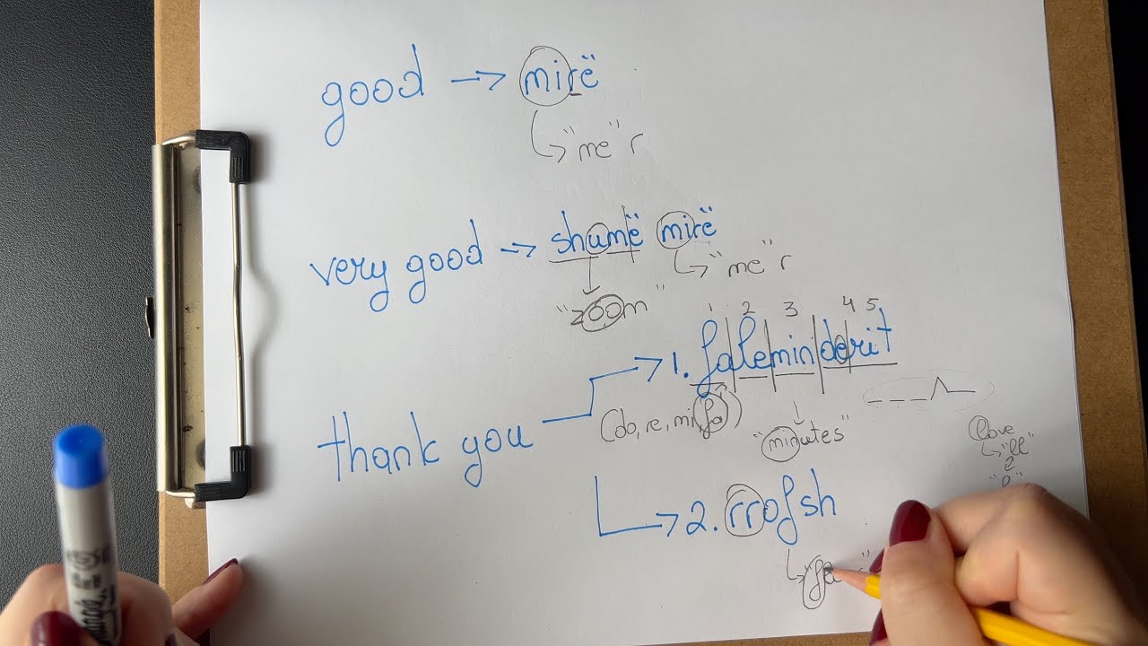 ASMR Whisper - Teaching You Basic Albanian