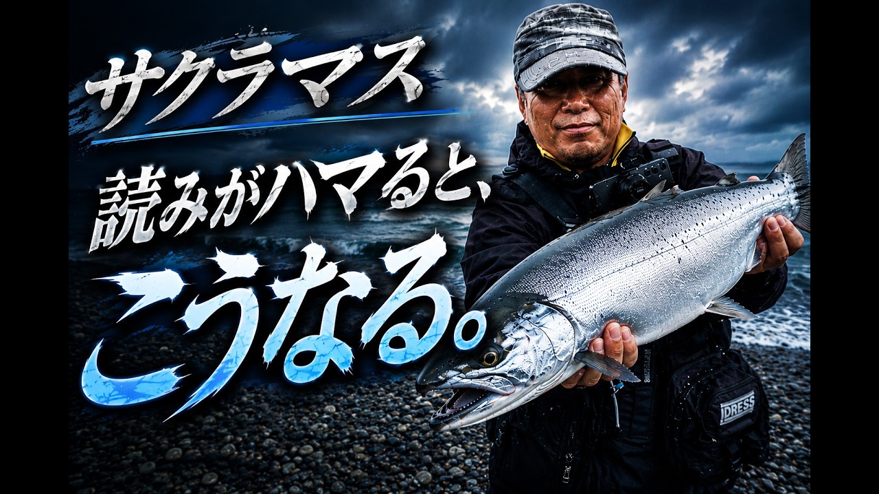 サクラマス Hokkaido Cherry Salmon] If I'd used the same lure until the end, I