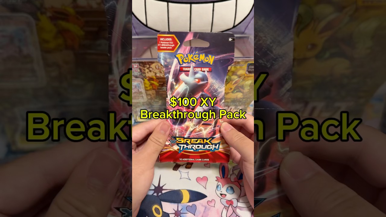 Can I pull the $180 Mewtwo? XY Breakthrough Sleeved Booster Pack 