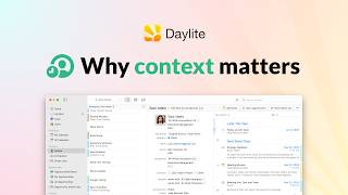 Why Context Matters in Daylite