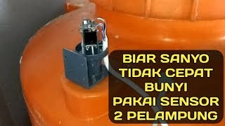 Cara Memasang Otomatis air Tandon Dengan Pompa Air (Sanyo)