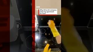 Why did an AI company clean my apartment for free? #Robots #BBCNews