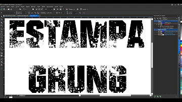 Como usar spray no Corel Draw?