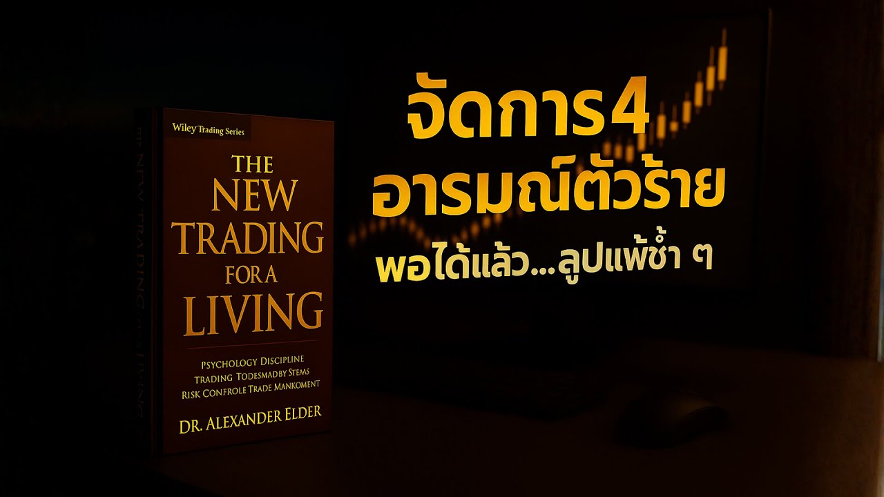 เลิกลูปแพ้ เลิกแก้มือ | หยุด Overtrade ชนะ 4 อารมณ์ตัวร้าย ในตลาด Forex/ทองคำ