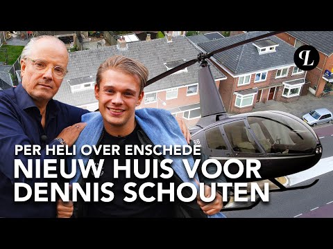 DENNIS SCHOUTEN GEEFT FLORIS HOUSETOUR VAN ZIJN NIEUWE HUIS