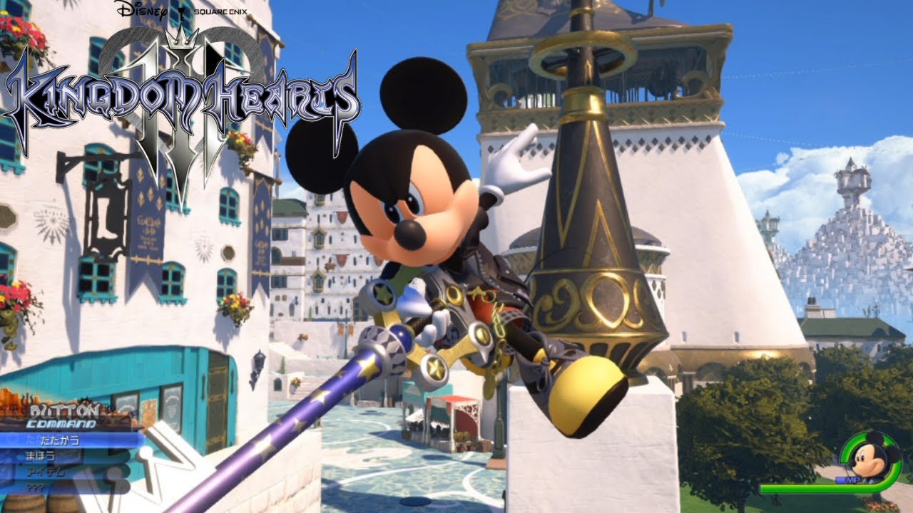 Kh3 王様 ミッキー でスカラ アド カエルムを探索 キングダムハーツ3 Playable Mickey Mod Cv 星野貴紀 Youtube