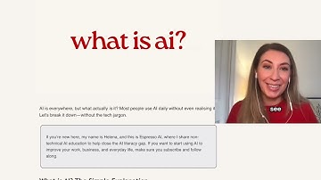 What is AI? A Beginner’s Guide to Artificial Intelligence