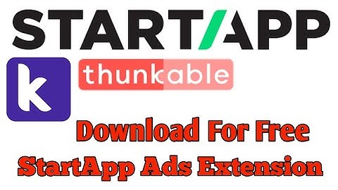 FREE StartApp Ads Extension For Thunkable, Kodular, Appybuilder