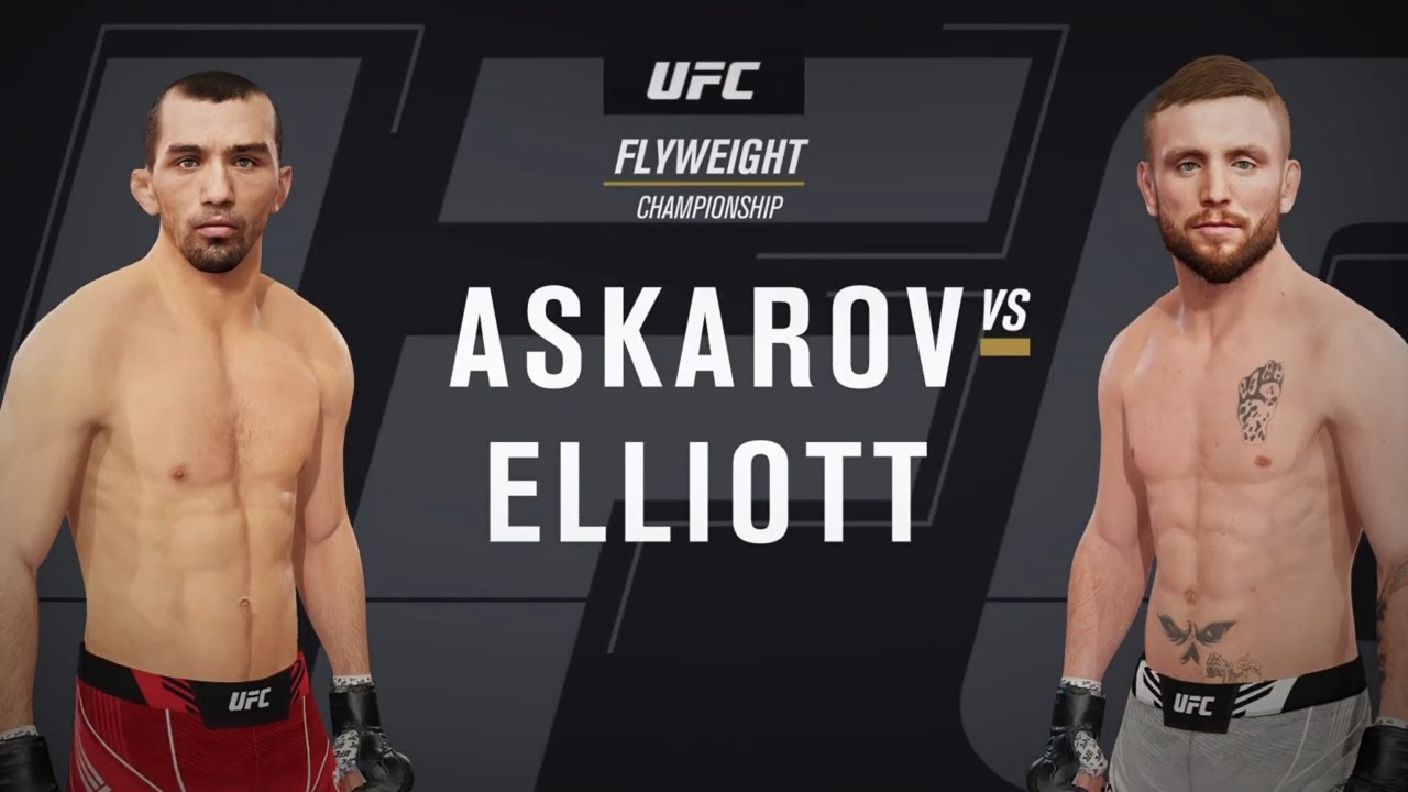 UFC 4 Gameplay Askar Askarov vs Tim Elliott