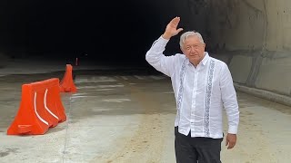 Recorrido en túnel de autopista Puerto Escondido-Oaxaca
