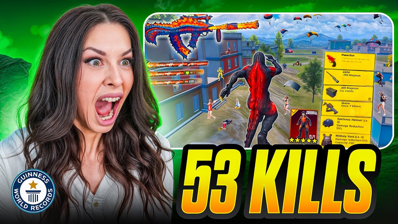 NEW World Record 53 Kills Solo Squad | Dayless PUBG - YouTube