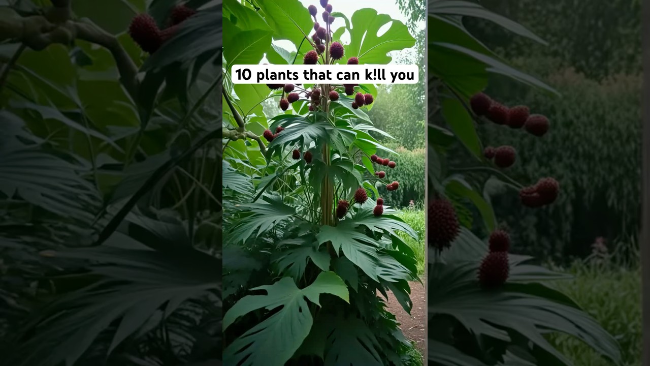 10 deadly plant that can k!ll a human being 