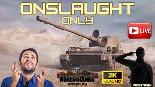 ONSLAUGHT.. ONLY 😊 World of Tanks live gameplay #havefun #gaming #livegameplay
