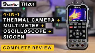 Tooltop TH201 ⭐ Thermal Camera   Multimeter   Scope   SigGen