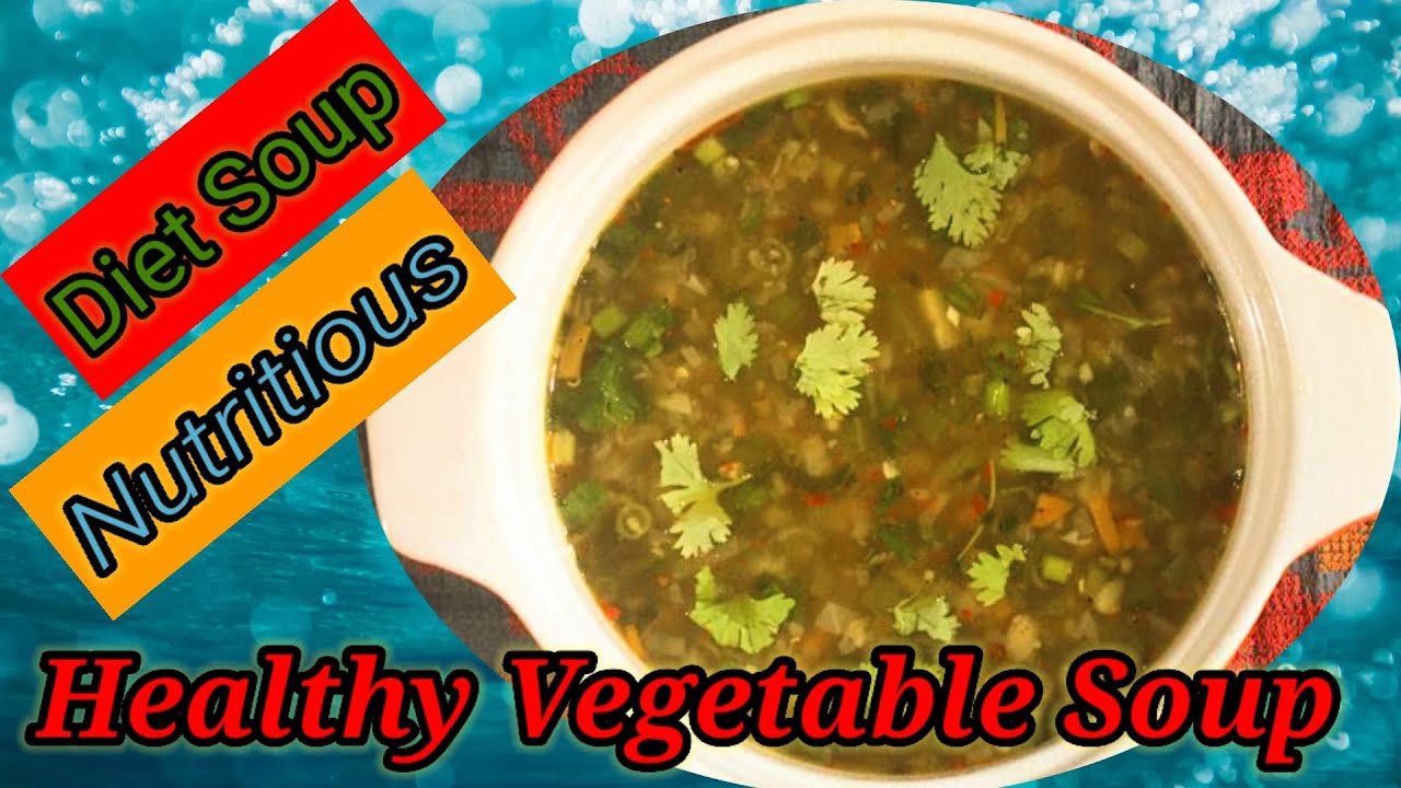 How To Make Vegetable Soup Recipe വെജിറ്റബിൾ സൂപ്പ് Healthy Mixed
