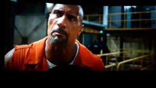 The Fate of the Furious. Prison Break /The Rock and Jason Statham