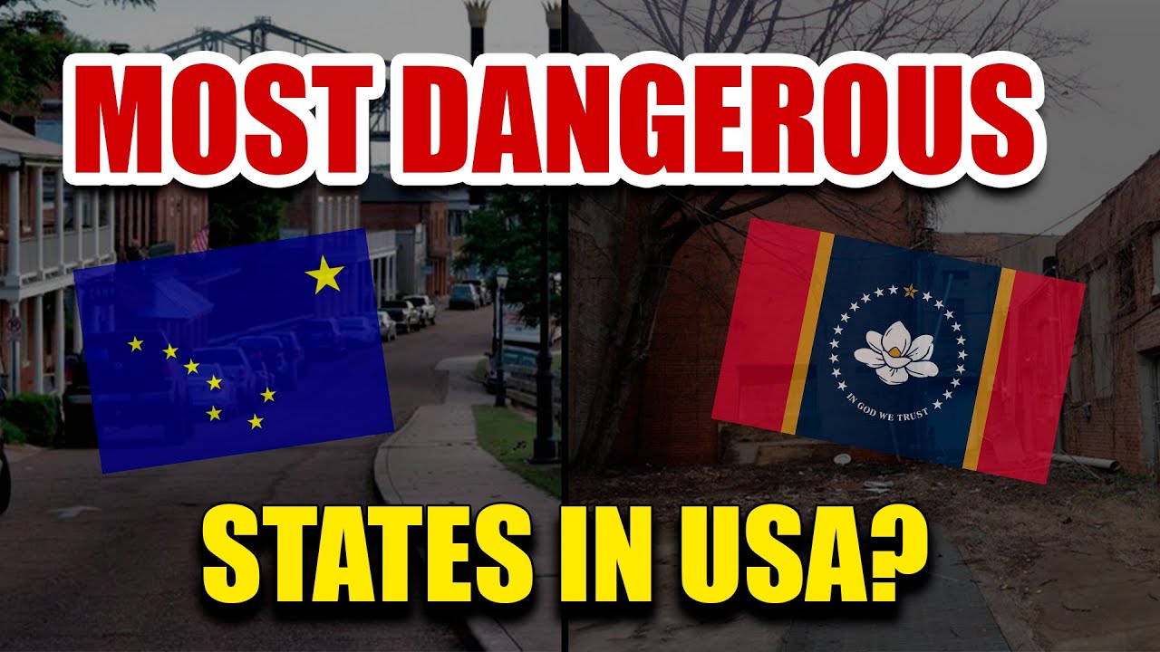 10 Most Dangerous States in the United in 2024 - YouTube