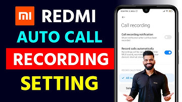 Redmi Auto Call Recording Setting Enable Kaise Kare 2024 | Redmi Note 11 Mein Auto Call Record Kare