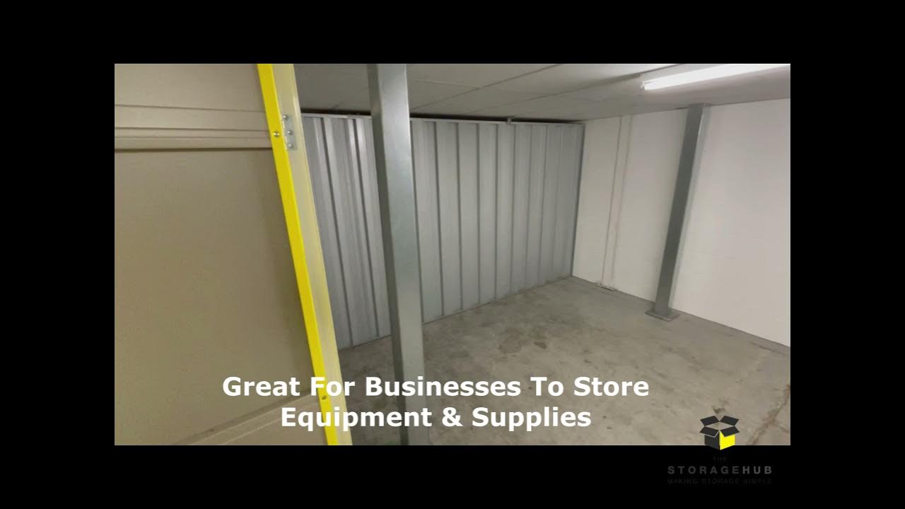 The Storage Hub Huntingdon 200sqft Self Storage Unit YouTube