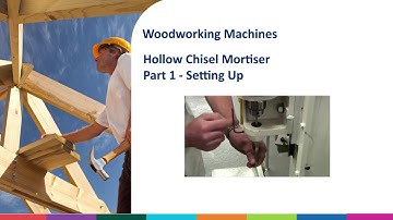 Hollow Chisel Mortiser - Part 1 Setting Up
