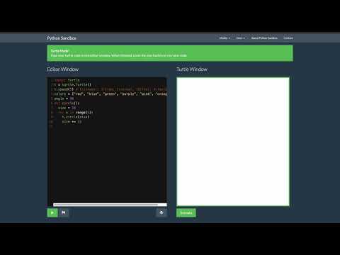 Python Turtle Challenge #3