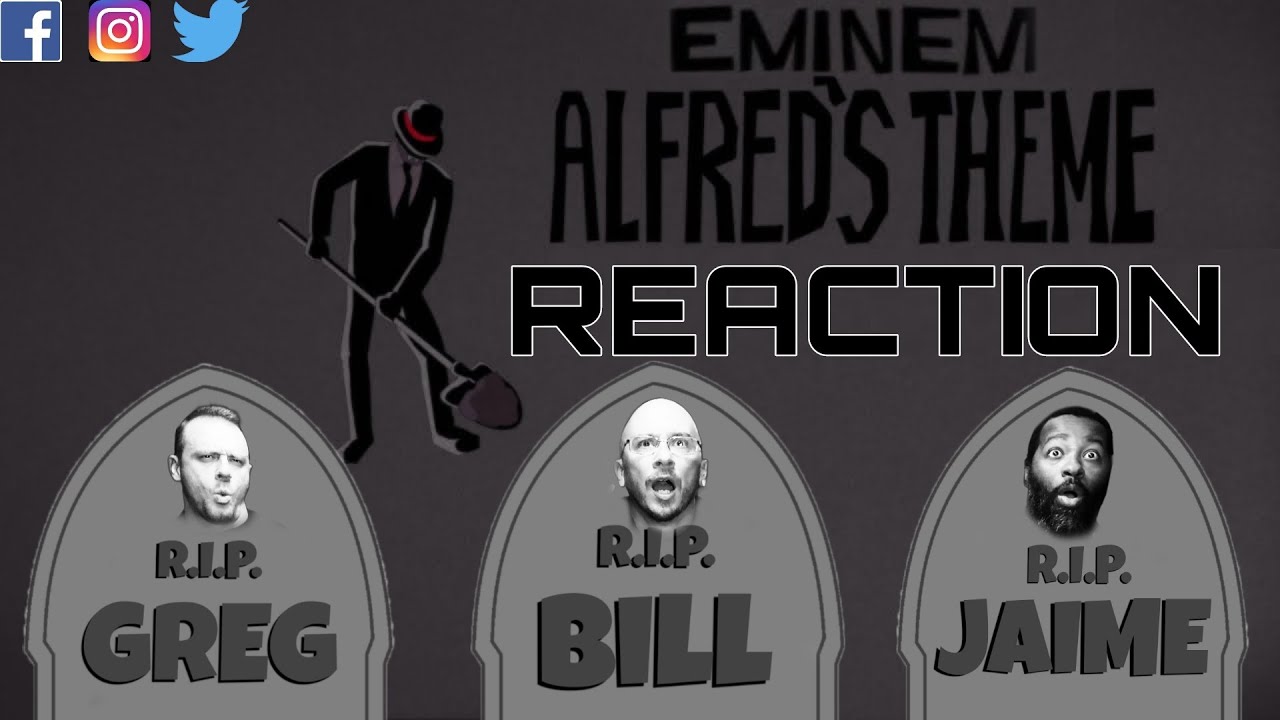 BAR OVERLOAD!!!! Eminem's Alfred's Theme Reaction!!!!