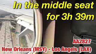 [ USA Flight ] American Airlines AA2827 MSY→LAX