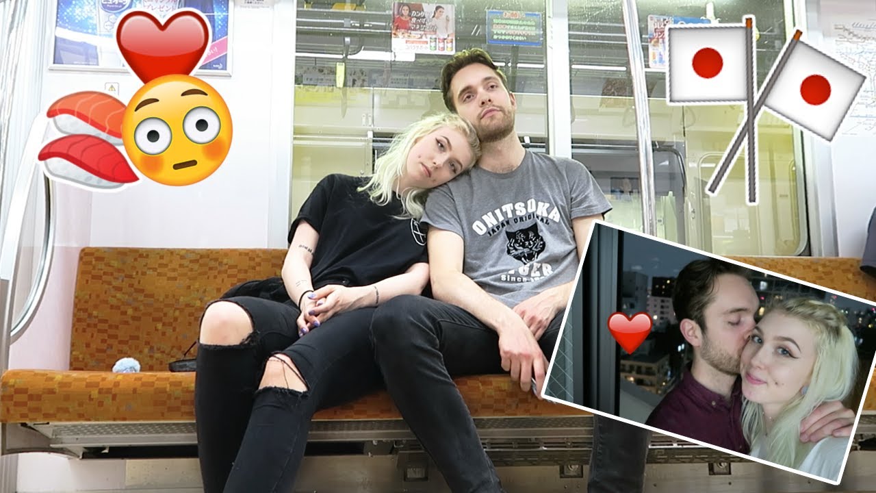 My Boyfriends First night in Tokyo ❤ Showing him Around