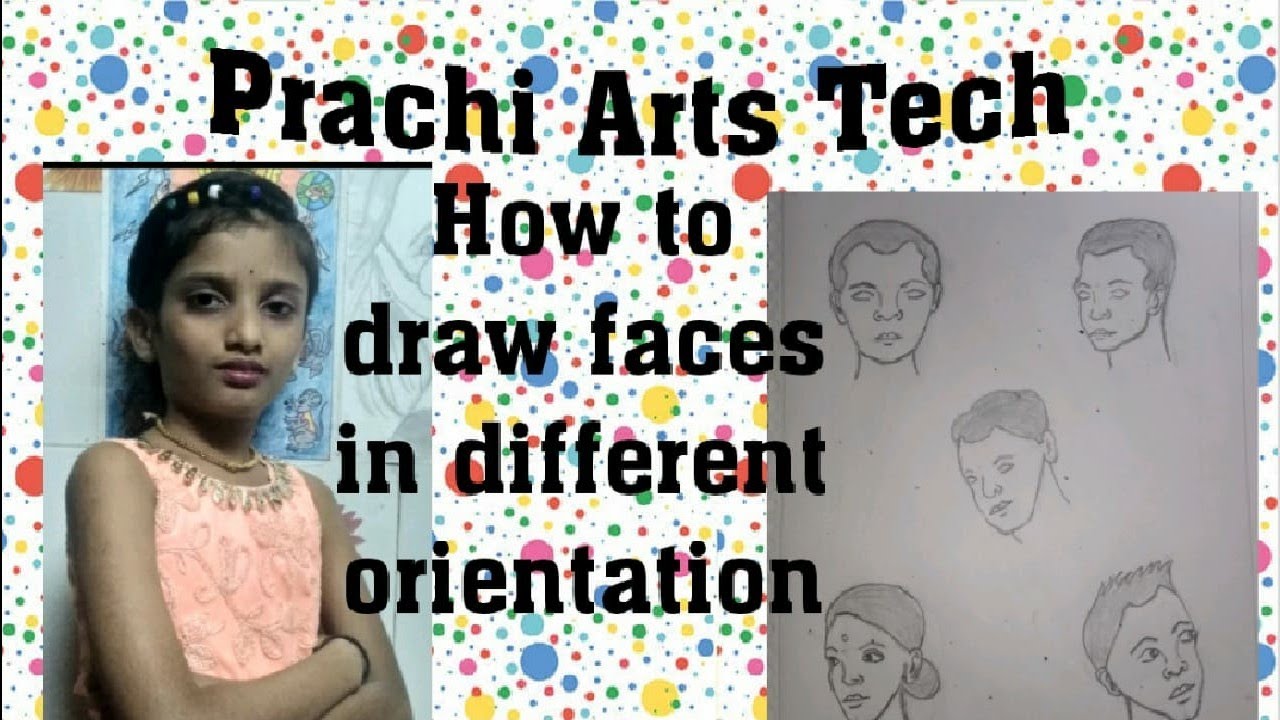 How To Draw Faces In Different Orientation.