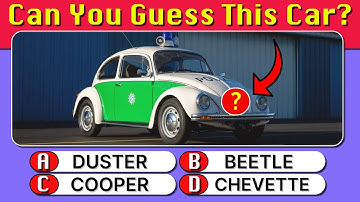 Guess the Service Car Trivia | Observation Quiz | Nerd Quiz Origins