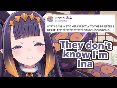 Ina Was Secretly Among Her Fans At The Convention