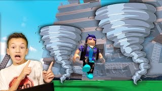 Выживание в Roblox. Пережить Ураган Землетрясение и Метеоритный Дождь